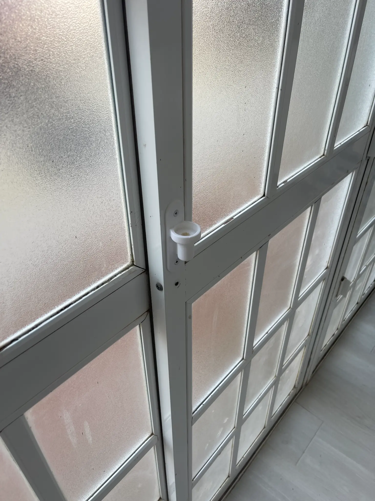 Security Bolt Holder - Close-up